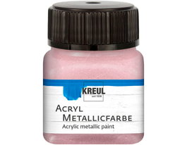 Kreul Pintura acrílica metálica Roségold 20ml
