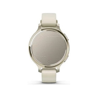 Garmin Lily 2 Active - Smartwatch Deportivo Femenino con GPS, Pantalla Táctil, Beige Lunar Gold, 38 mm, Correa de Silicona