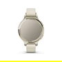 Garmin Lily 2 Active - Smartwatch Deportivo Femenino con GPS, Pantalla Táctil, Beige Lunar Gold, 38 mm, Correa de Silicona