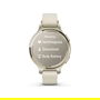 Garmin Lily 2 Active - Smartwatch Deportivo Femenino con GPS, Pantalla Táctil, Beige Lunar Gold, 38 mm, Correa de Silicona