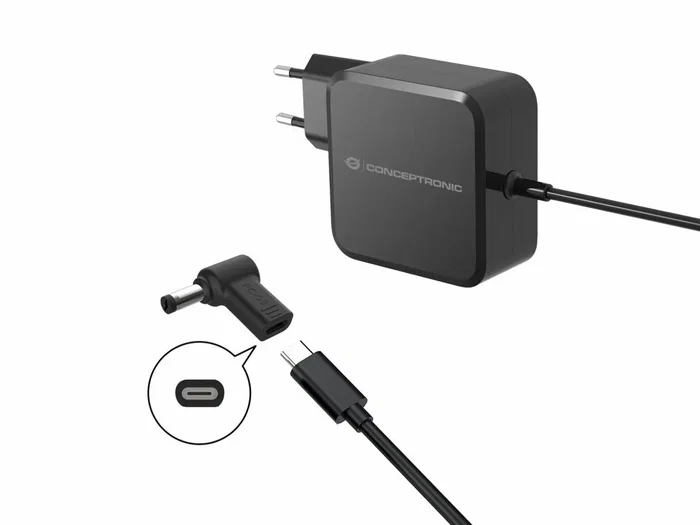 Conceptronic Adaptador USB-C a DC para Acer/Universal 5.5x1.7mm, 18-20V ABBY15PC03