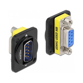 DeLOCK Módulo Keystone 86704 DB9 Macho a DB9 Hembra