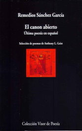 El canon abierto, Remedios Sánchez - VISOR EDITORIAL