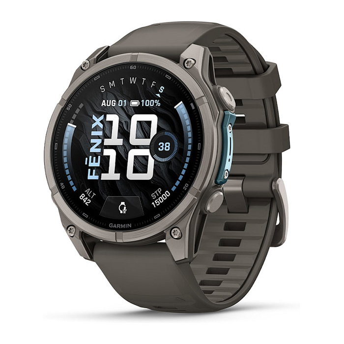 Garmin fēnix 9 Smartwatch 47 mm Gris/Titanio