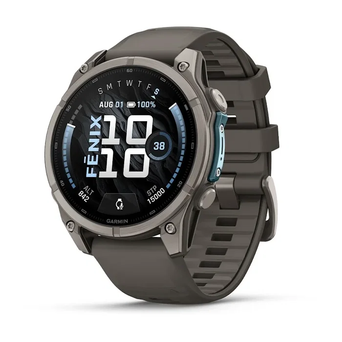 Garmin Fenix 9 Smartwatch 47 mm AMOLED Gris