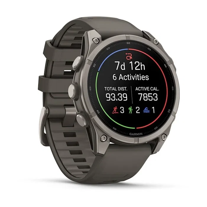 Garmin Fenix 9 Smartwatch 47 mm AMOLED Gris