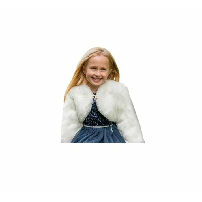 Liragram Vestido Disney Torerita Blanca con Pelito y Enganche Lazo - Azul (3-4 Años) de Modelos Surtidos