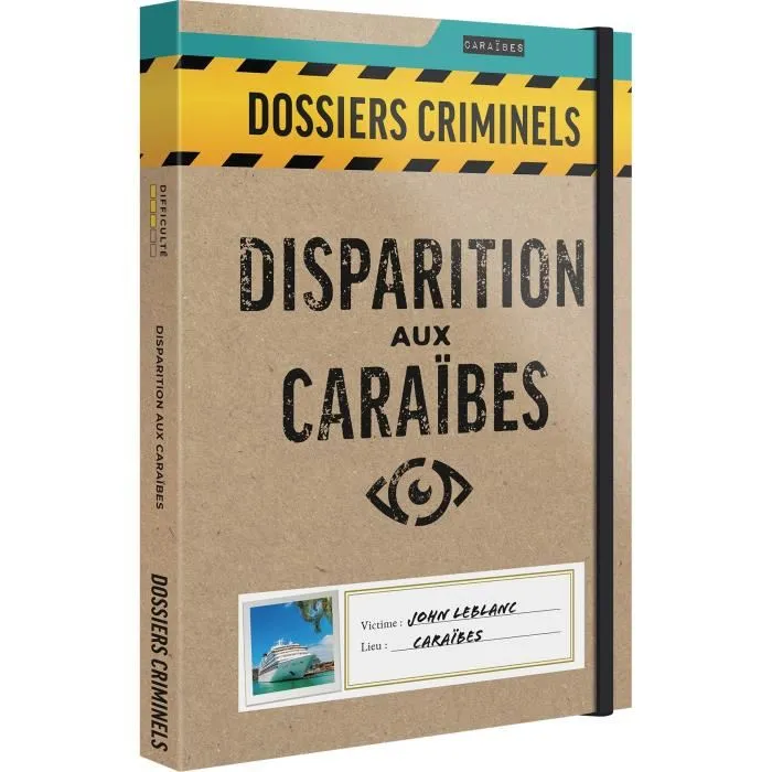 Asmodee Desaparición en el Caribe - Juego de investigación - A partir de 18 años - Referencia ASM3760363610113 Asmodee Desaparición en el Caribe - Juego de investigación - A partir de 18 años - Referencia ASM3760363610113