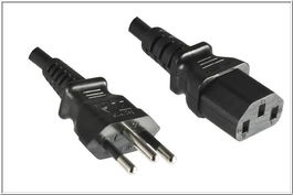 MicroConnect Cable de Alimentación IEC320 2.1m Negro