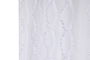 DKD Home Decor Cortina Boho Blanco 260 x 140 cm (2 Unidades) Poliester con 8 Anillas
