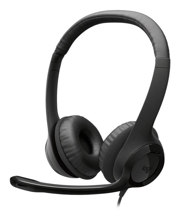 Logitech H390 Auriculares USB para ordenador, color negro, con micrófono y cancelación de ruido Logitech H390 Auriculares USB para ordenador, color negro, con micrófono y cancelación de ruido