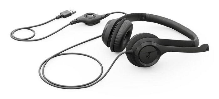 Logitech H390 Auriculares USB para ordenador, color negro, con micrófono y cancelación de ruido Logitech H390 Auriculares USB para ordenador, color negro, con micrófono y cancelación de ruido