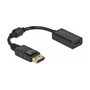 DeLOCK Adaptador DisplayPort 1.1 Macho a HDMI Hembra Negro