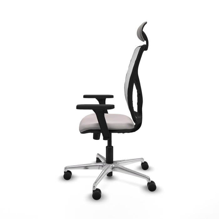 PIQUERAS Y CRESPO Silla de oficina Motilla Blanca con mecanismo Sincro PIQUERAS Y CRESPO Silla de oficina Motilla Blanca con mecanismo Sincro