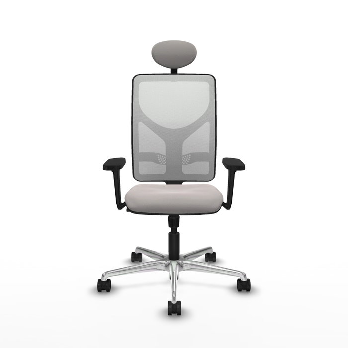 PIQUERAS Y CRESPO Silla de oficina Motilla Blanca con mecanismo Sincro PIQUERAS Y CRESPO Silla de oficina Motilla Blanca con mecanismo Sincro