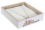 DKD Home Decor Servilleteros Casitas Multicolor Pack de 4