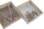 DKD Home Decor Servilleteros Casitas Multicolor Pack de 4