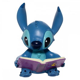 Enesco Figura Disney Stitch Con Libro