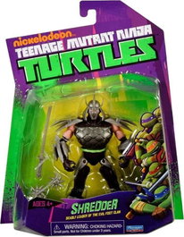 Playmates Teenage Mutant Ninja Turtles World of TMNT Figura Shredder 11 cm