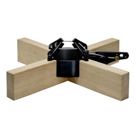 Krinner Copenhagen Base para árbol de Navidad de madera, 2,5 m / 12 cm