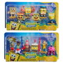 JUST PLAY Blister 5 Figuras de Bob Esponja Surtidas - Personajes Nickelodeon - Tamaño Aproximado 6.8 cm