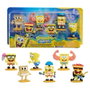 JUST PLAY Blister 5 Figuras de Bob Esponja Surtidas - Personajes Nickelodeon - Tamaño Aproximado 6.8 cm
