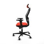 PIQUERAS Y CRESPO Silla de oficina Jorquera Sincro Naranja y Negro