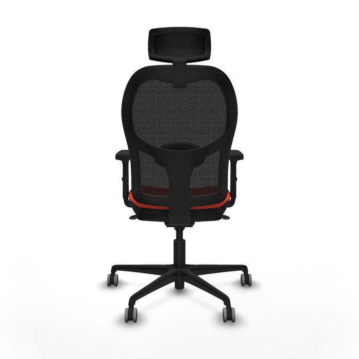 PIQUERAS Y CRESPO Silla de oficina Jorquera Sincro Naranja y Negro PIQUERAS Y CRESPO Silla de oficina Jorquera Sincro Naranja y Negro