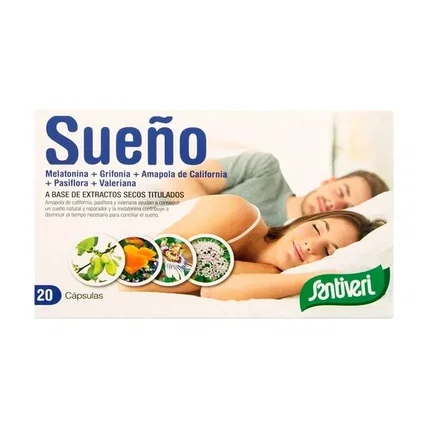 SANTIVERI SUEÑO 20 cápsulas