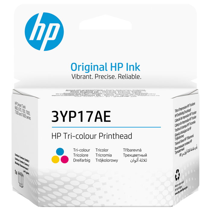 HP Cabezal de impresión Ink Tank Tricolor 3YP17AE