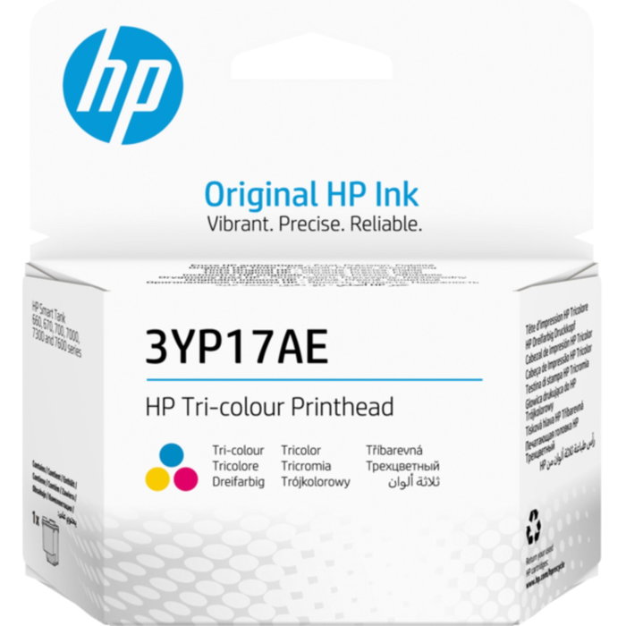 HP Cabezal de impresión Ink Tank Tricolor 3YP17AE