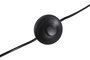 DKD Home Decor Lámpara Pie Colonial Natural Negro 26 x 152 x 56 cm Yute Hierro