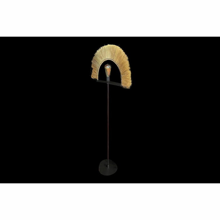 DKD Home Decor Lámpara de Pie de Yute y Hierro Natural