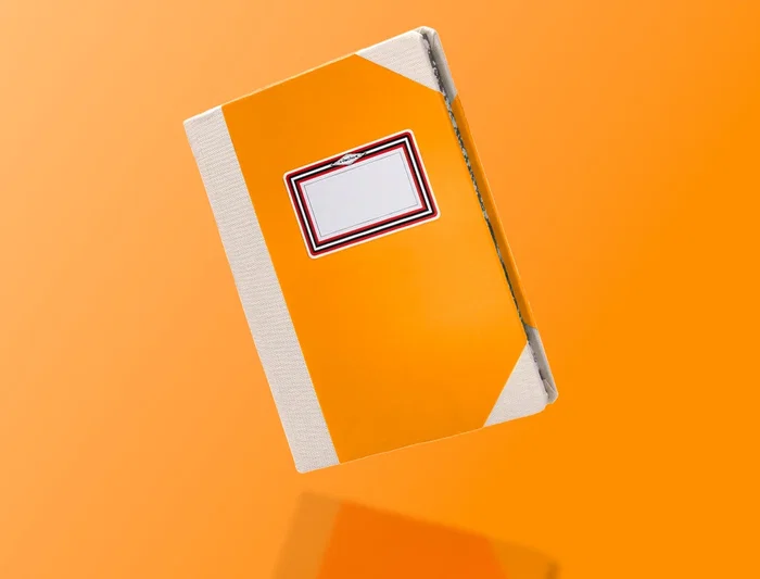 Fernandes Libro Cartone Cosido Din A5+ Liso 50 Hojas 100gr Naranja