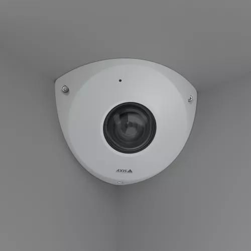 Axis Cámara de Seguridad IP Interior Bala P9117-PV 6MP 2160x2160 para Techo, Blanco, IP66 IK10