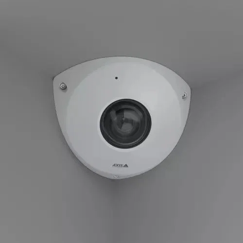Axis Cámara de Seguridad IP Interior Bala P9117-PV 6MP 2160x2160 para Techo, Blanco, IP66 IK10