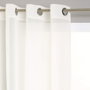 Atmosphera Visillo con ollaos Blanco roto 140 x 240 cm