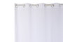 DKD Home Decor Cortina Boho Blanco Poliéster Bordado 260 x 260 x 140 cm Coord Cama 23