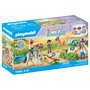 Playmobil 71495 Horses of Waterfall Granja Juguete, Set de 46 Piezas con Animales y Figuras, para Niños y Niñas de 4 a 10 Años, Multicolor