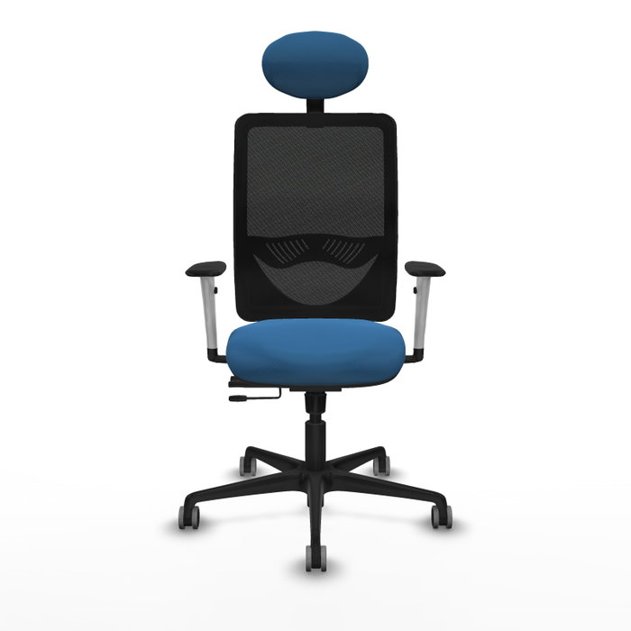 PIQUERAS Y CRESPO Silla de oficina Zulema con mecanismo Sincro/Traslack Azul claro PIQUERAS Y CRESPO Silla de oficina Zulema con mecanismo Sincro/Traslack Azul claro