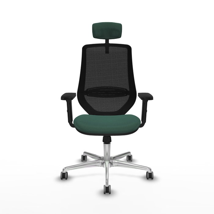 PIQUERAS Y CRESPO Silla de oficina Mardos con mecanismo Sincro, Verde botella y Negro PIQUERAS Y CRESPO Silla de oficina Mardos con mecanismo Sincro, Verde botella y Negro