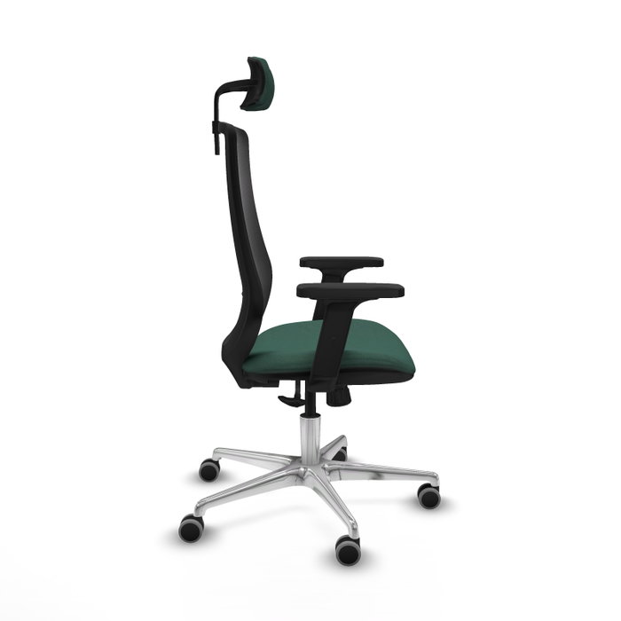 PIQUERAS Y CRESPO Silla de oficina Mardos con mecanismo Sincro, Verde botella y Negro PIQUERAS Y CRESPO Silla de oficina Mardos con mecanismo Sincro, Verde botella y Negro
