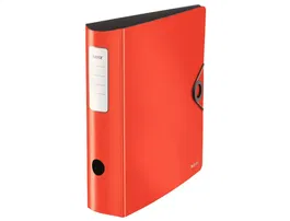Archivador Palanca Leitz Active Solid Polyfoam A4 82Mm Rojo (Set de 5)