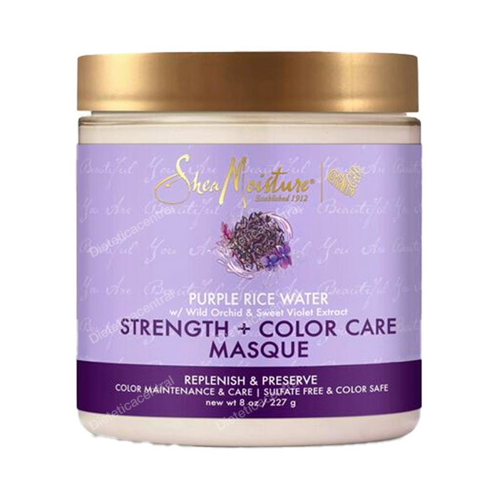 Shea Moisture Purple Rice Water Strength + Color Care Masque