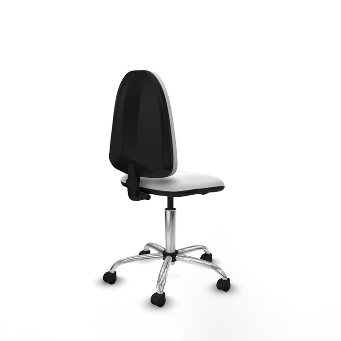 PIQUERAS Y CRESPO Silla de oficina Aýna blanca sin brazos