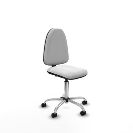 PIQUERAS Y CRESPO Silla de oficina Aýna blanca sin brazos