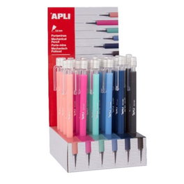 APLI PAPER Exp 24 portaminas 0,5 mm colores surtidos