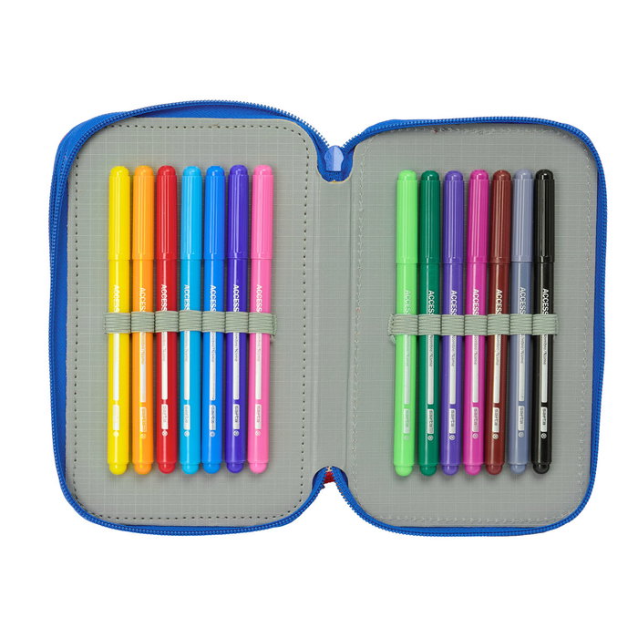 Portatodo Mickey Mouse Clubhouse Today Azul 12,5 x 19,5 x 5,5 cm 37 Piezas Portatodo Mickey Mouse Clubhouse Today Azul 12,5 x 19,5 x 5,5 cm 37 Piezas