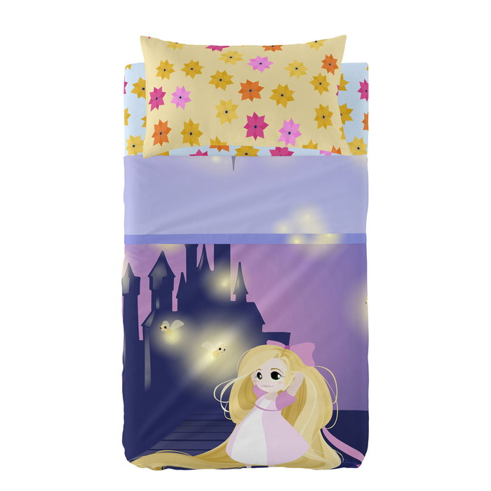 Juego de Sábanas HappyFriday Mr Fox Long Braid Multicolor Cuna de Bebé 2 Piezas Juego de Sábanas HappyFriday Mr Fox Long Braid Multicolor Cuna de Bebé 2 Piezas