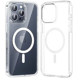 Vention Funda MagSafe para iPhone 15 Plus Transparente